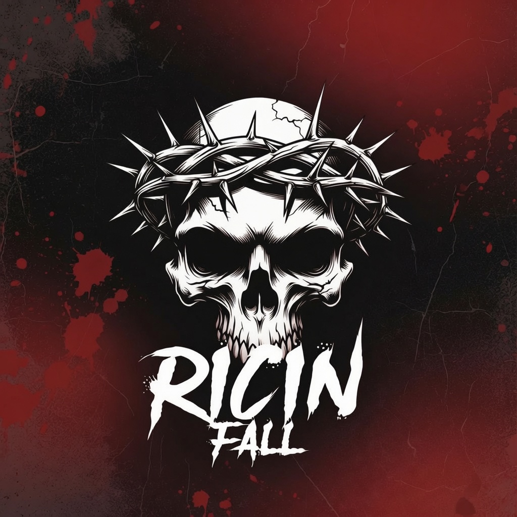 Red Ricin Fall crown of thorns artwork